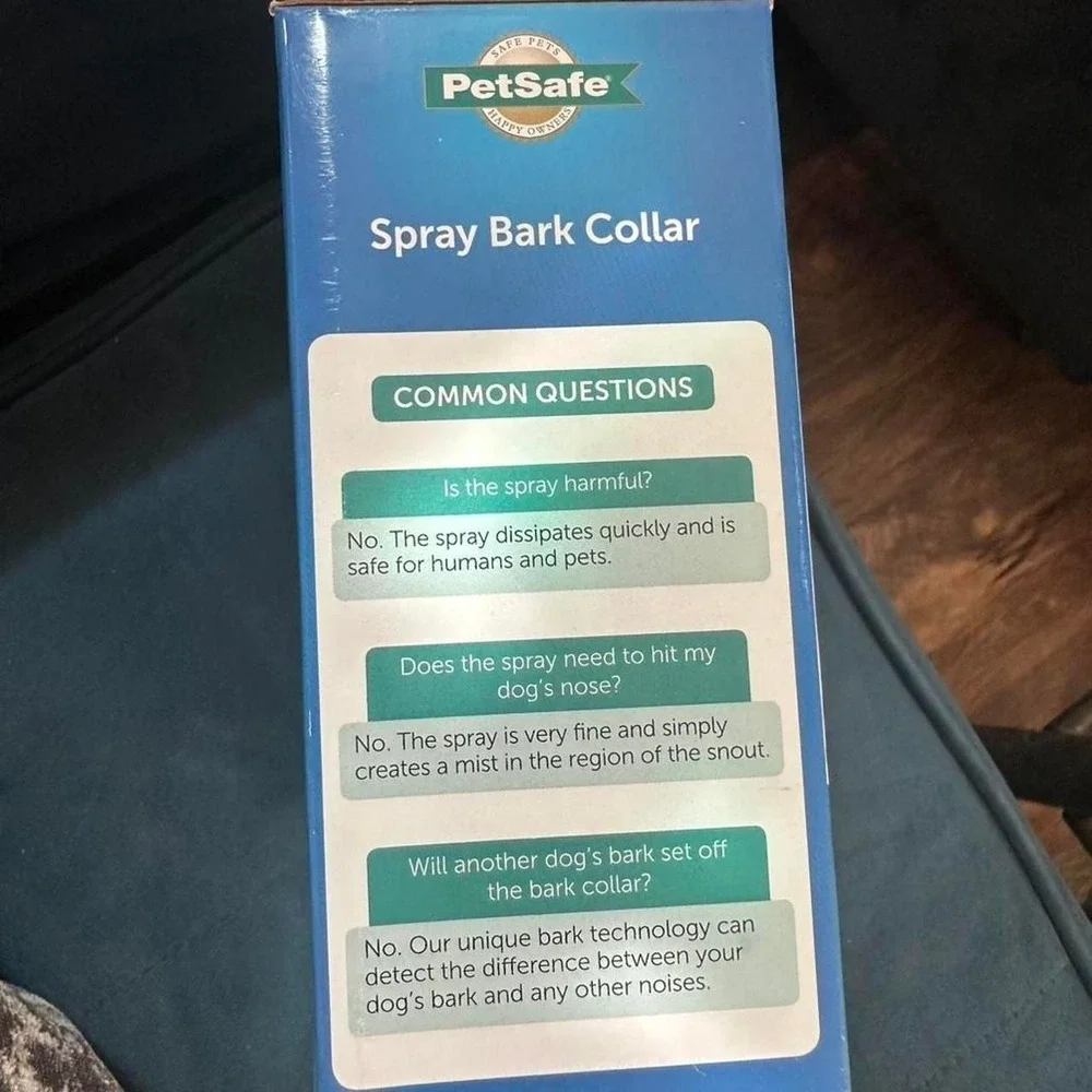 PetSafe Spray Bark Collar Rechargeable Water Resistant Dog Training Collar New